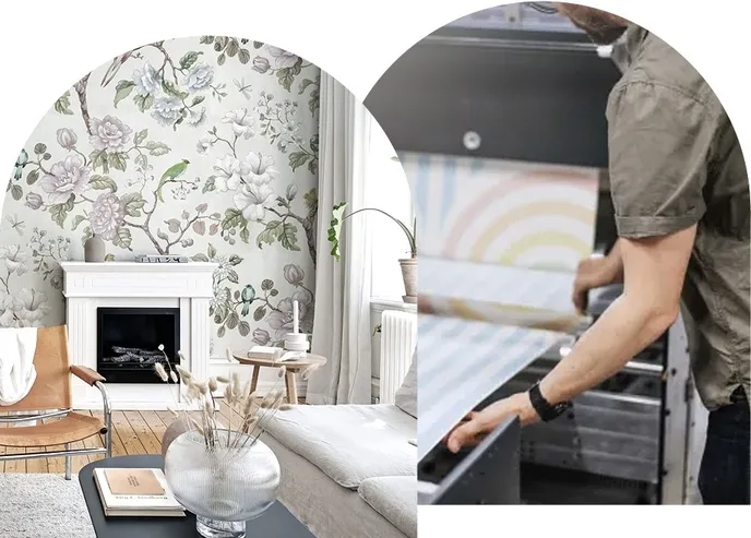 We use high-quality materials for each wallpaper